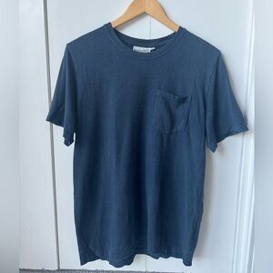 Jungmaven Baja Pocket Tee (Navy Size Medium)
